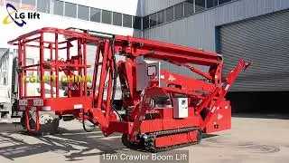 15m compact crawler boom lift by LGLIFT China