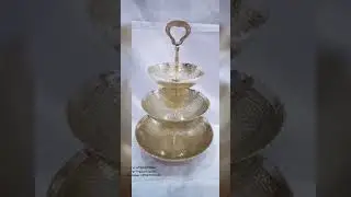 Fruit Stand Brass by N H INTERNATIONAL , #giftshop #homedecor #iran #market #shopping #kitchenitems