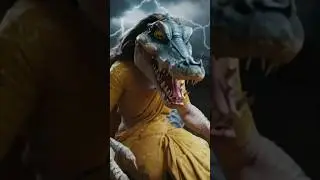 Crocodile + Girl hybrid Animals species🤯😲 #shorts #shortsfeed #hybridanimals #evolution