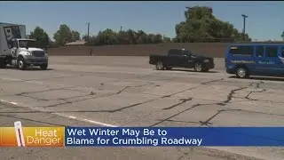 More Pieces Of Highway 50 Buckle Under Record Heat