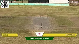 SAMRAT ROYALS vs HH Warriors live cricket match | THE INFINITY CUP   SEASON 2  live - GR CRICKET Jai