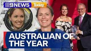 Astronaut Katherine Bennell-Pegg named Australian of the Year | 9 News Australia