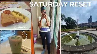 Saturday morning in my city | historic runs & solo breakfast