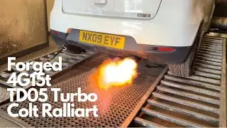Forged 4g15t Engine TD05 Turbo Mitsubishi Colt Ralliart Over 300BHP