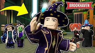 ZOSTAŁEM NAUCZYCIELEM MAGII W ŚWIECIE CZARODZIEJ&Oacute;W NA BROOKHAVEN! 🪄🧙🏻