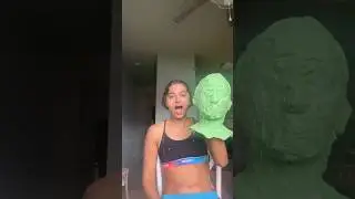 Making a mold of my head 😀