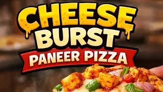 🧀🍕 Cheese Burst Paneer Pizza | Easy & Quick Recipe 😍 #shorts