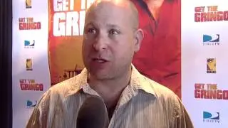 Get The Gringo Alamo Drafthouse Premiere - Director Adrian Grunberg Red Carpet Interview