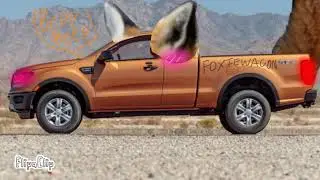 Irl half transfurred car