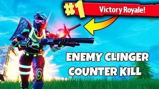 Fortnite - 2 Enemy Clinger Grenade Counters and 1 Amazing Clinger Grenade Kill