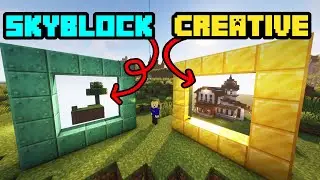 Minecraft's forgotten Custom Dimensions feature...