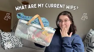 What are my current WIPS?? | Bloom Stitch Studios