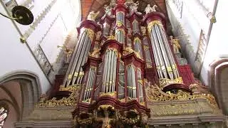 Variaties over melodie liedboek lied 657/910 - Hauptwerk Bavokerk Haarlem
