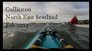Winter kayak trip from Collieston