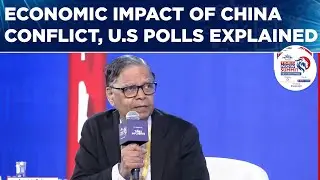 Arvind Panagariya Explains Economic Impact Of China Conflict, Middle East Tension & US Polls