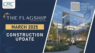 CRC The Flagship Construction Update | Construction Status CRC The Flagship #commercial #noida #2025