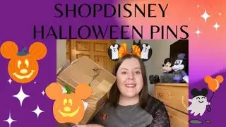 Shopdisney Halloween Pins 💜🧡