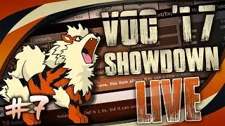 VGC '17 Pokemon Showdown LIVE #7- Z-Sunny Day Arcanine (Teambuilding)