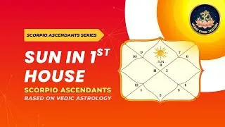 Vrishchik Lagna: Sun in First House Analysis & Conjunctions (Surya in Lagna) | 100% Working #Jyotish