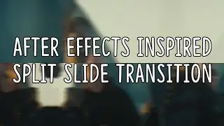 Переход с разделением слайдов в After Effects | Урок по Sony Vegas Pro