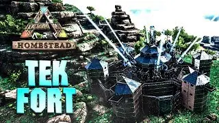 ТЕК ФОРТ ➤ ARK Homestead S+ ➤ КРАСИВАЯ БАЗА