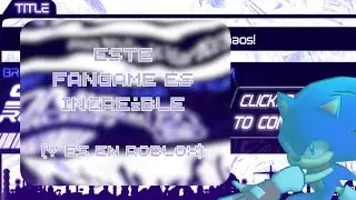 Sonic re-rush est&aacute; tremendo (1/3) #roblox 