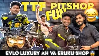 Part-2 pitshop alapparies😂evlo periya kadaiki kutitu ponalum buthiya katidranunga😂 #ttfvasan #mrkk