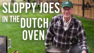 Sloppy Joes in the Dutch Oven | Easy Sloppy Joes | Outdoor Skills