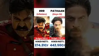 Pathaan Vs RRR 🤌🏻🔥 Box Office Collection Comparision
