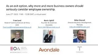 As an exit option, why more and more business owners should seriously consider employee ownership