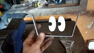 Como hacer ganchos para canales de agua pvc