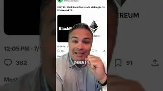 BlackRock's Bold Move: Ethereum Staking in ETFs!