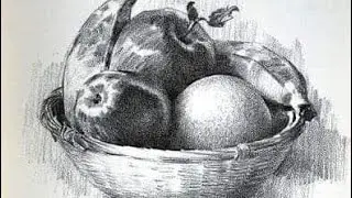 #how to draw realistic drawings #fruit basket #live video#class 2