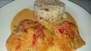 Филе рыбы в кокосовом соусе. Просто и вкусно.