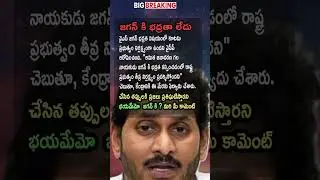Ap Politics, Security Concerns Raised for YS Jagan Mohan Reddy 🔥