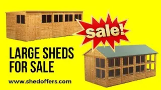 Large Sheds For Sale Find Out More In The Description