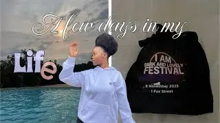 #vlogtober | dark n lovely festival, Badplaas forever resort, grocery shopping 