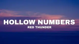 Red Thunder &ndash; hollow numbers (official lyrics video)