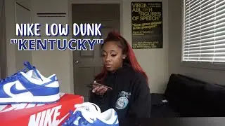 KENTUCKY LOW NIKE DUNK| Unboxing, On Foot & Review!