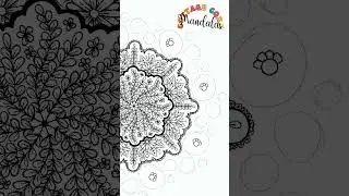 Floral Tapestry Mandala | Intricate Botanical Art Time-lapse