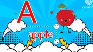 Phonics sound with two words , A,B,C,D , A for apple B for ball,english alphabet with @chunchikitv