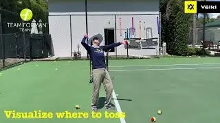 Visualize Where to Toss the Ball for a Better Serve in Tennis