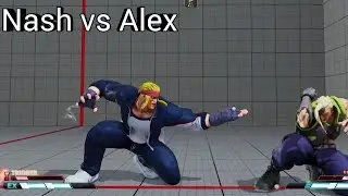 Nash vs Alex high level SFV:CE
