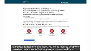 Nebraska COVID 19 Vaccination Registration Portal