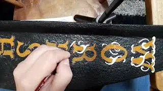 Painting a Small Workshop Sign