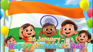 26 January Celebration Song 🇮🇳  Kids Nursery Rhymes #independenceday #independence #republicday