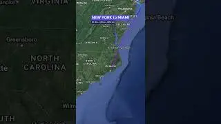 NEW YORK to MIAMI Flight - Time and Distance