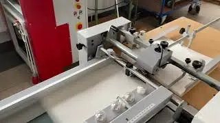 Foldmaster 435 STA folding machine + Foldmaster 235 KM cross module