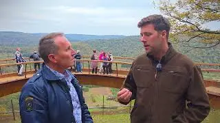 🎥 La nouvelle passerelle du Jambon : un belv&eacute;d&egrave;re vertigineux sur la Semois ! 🌉💚