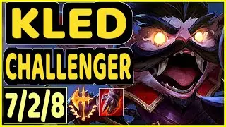 SAKEN (KLED) - 7/2/8 KDA MID CHALLENGER GAMEPLAY - EUW